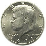 ����ꥫ�����ͥǥ�50����ȡ�1977��UNC