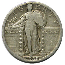 ����ꥫ������Ω����25����ȶ�ߡ�1925��VG