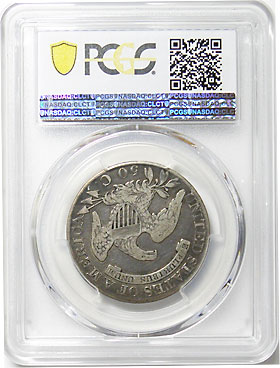 ����ꥫ������åץɥХ��ȡ�50����ȶ�ߡ�1826��PCGS��F15