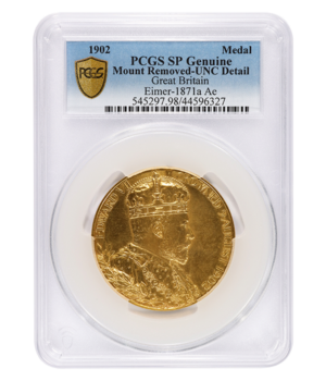 1902年 エドワード7世戴冠記念メダル | 50万円以下 | iCoins