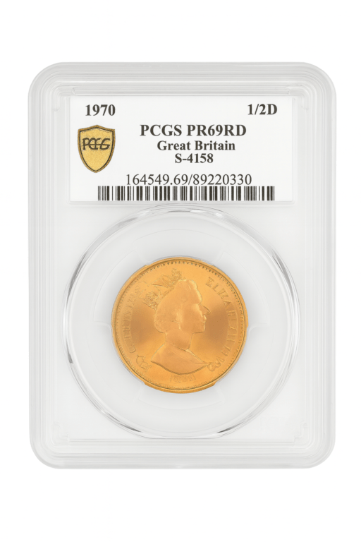 1970年 イギリス 1/2ペニー銅貨 | 50万円以下 | iCoins