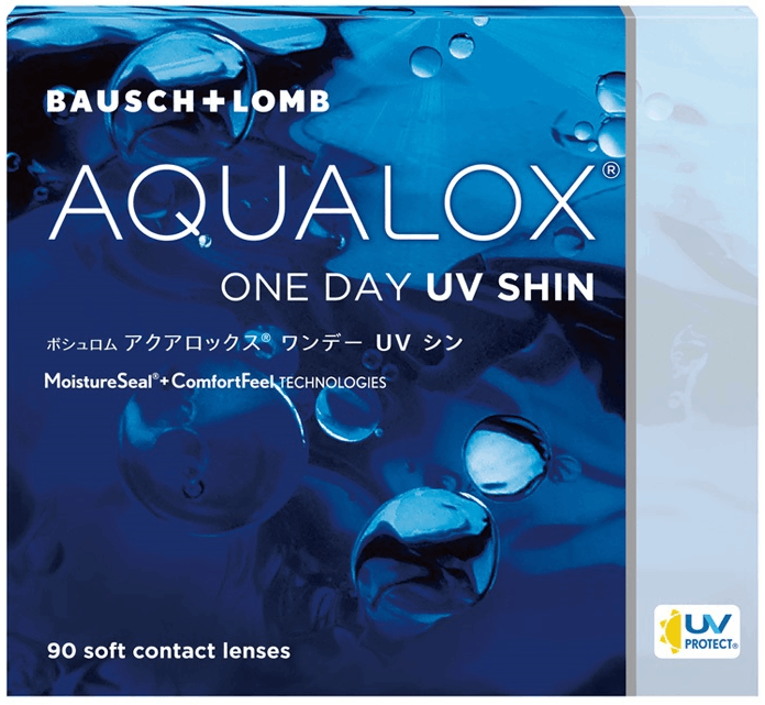 アクアロックス 1day UV シン MAXI BOX　（90枚入り）