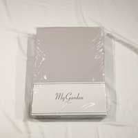 Q掛け布団カバー「マイガーデン」　パールグレー　クイーンサイズ　/アウトレット＆ベッドルームギャラリー横浜在庫品