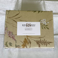 Q掛け布団カバー「オーキッドバイン」ロイヤルサテン クイーンサイズ /アウトレット＆ベッドルームギャラリー横浜在庫品