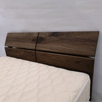 ヘッドボード デイル WN オイル仕上げ ウォールナット材 ワイドダブルサイズ/展示使用・県外倉庫保管品/アウトレット＆ベッドルームギャラリー横浜