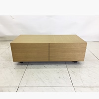 センターＴ小ＤＭ２Ｎ引出Ｈ３０ＷＯオーク(キャスター付き）/アウトレット＆ベッドルームギャラリー横浜展示品