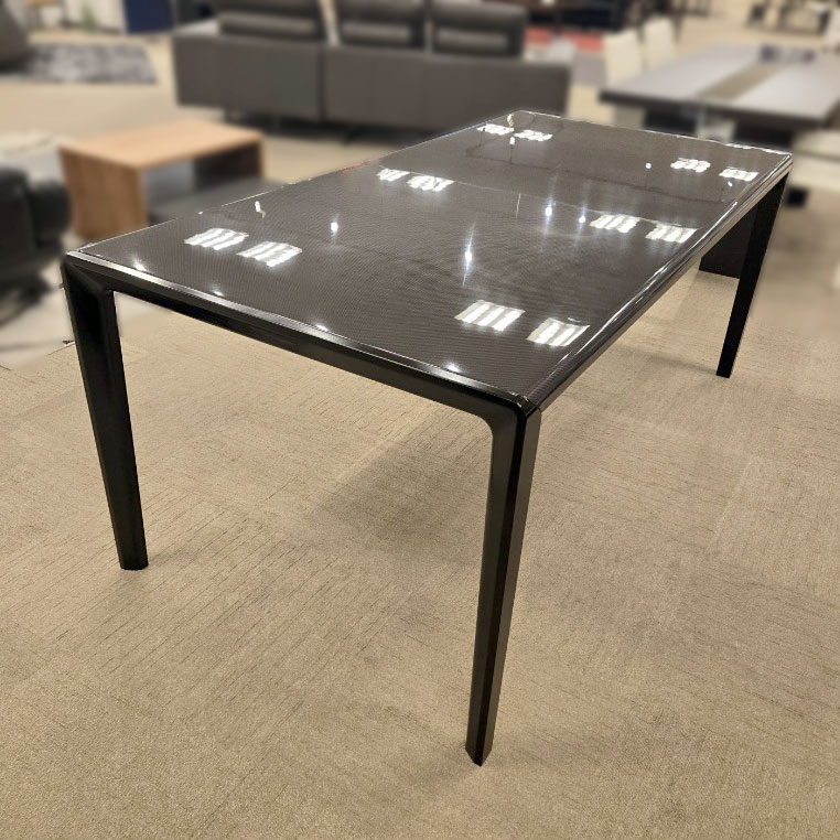 ダイニングテーブル「KOD-CCT180」カーボン ポリエステル塗装/アウトレット＆リワース大阪南港展示品