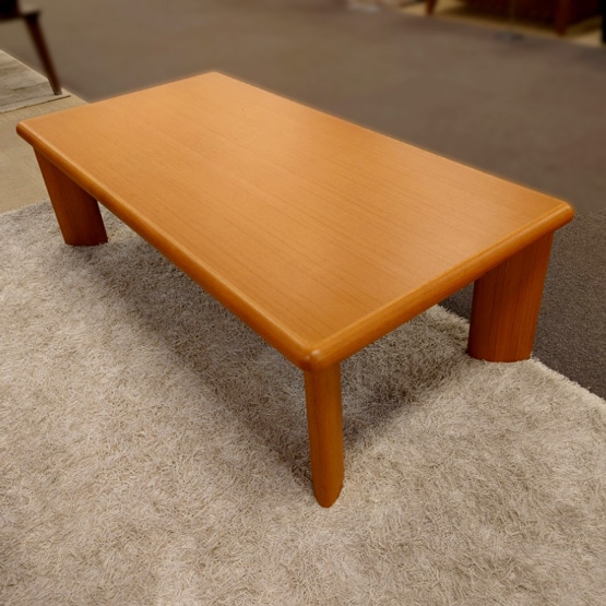 センターテーブル「セルバ」チーク材/アウトレット＆リワース大阪南港展示品