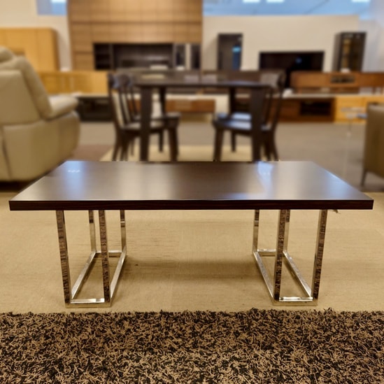 センターテーブル「コーダ」黒檀/アウトレット＆リワース大阪南港展示品