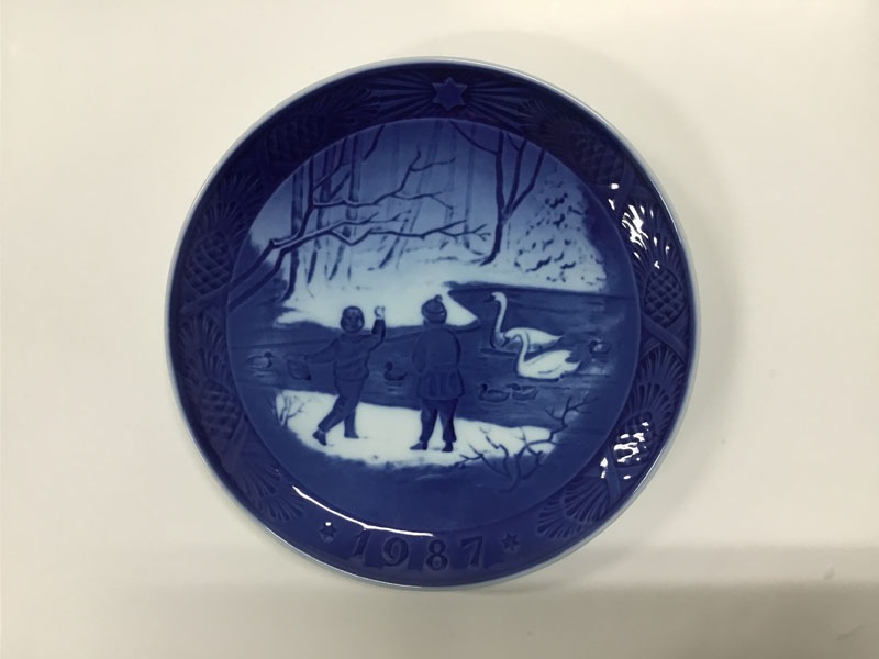 ロイヤルコペンハーゲン　イヤーズプレート 1987年 【箱無し】南船橋店展示品