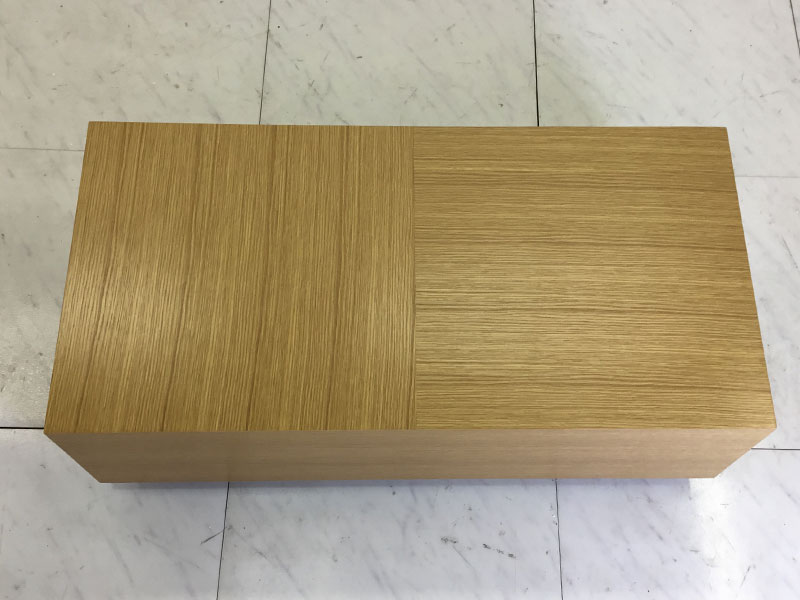 センターテーブル DMGF2NH30 オーク材ホワイトオーク色 / 数量限定品 (新品）