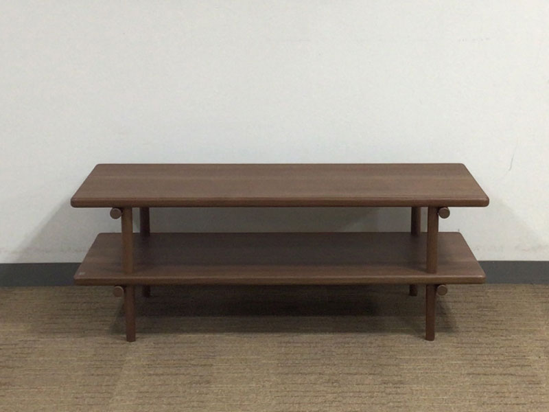 サイドテーブル「933-133」アメリカンウォールナット材/アウトレット＆ベッドルームギャラリー横浜展示品