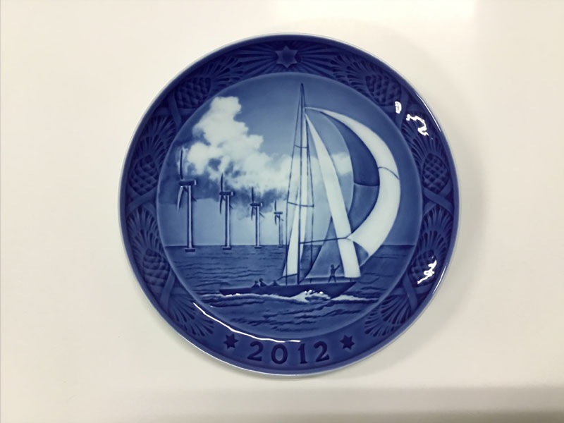 ロイヤルコペンハーゲン　イヤーズプレート 2012年 【箱無し】南船橋店展示品