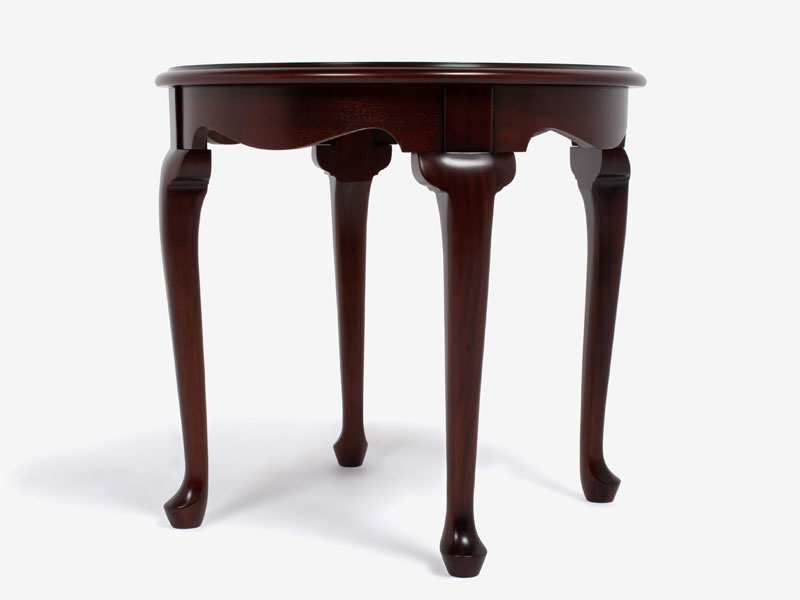 大塚家具ダイニングテーブル マホガニー クイーンアン IDC OTSUKA(大塚