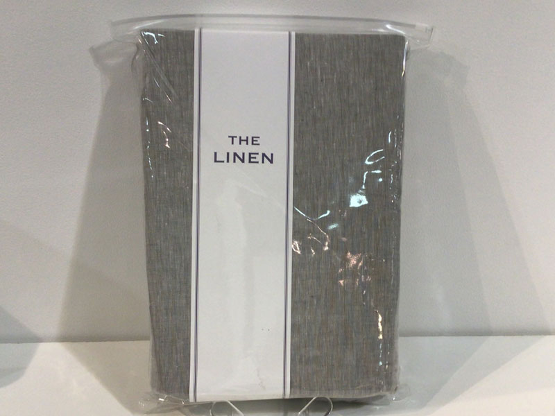 ボックスシーツ「ザ リネン」グレー/製造終了色/アウトレット＆ベッドルームギャラリー横浜在庫品