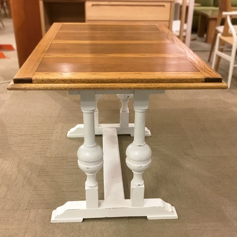 レフェクトリーテーブル「1206-8011」幅122cm/アウトレット＆リワース大阪南港展示品