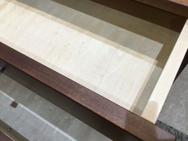 テレビボード「スプレンダー」幅180 背無し ウォールナット材 艶無し /南船橋店展示品