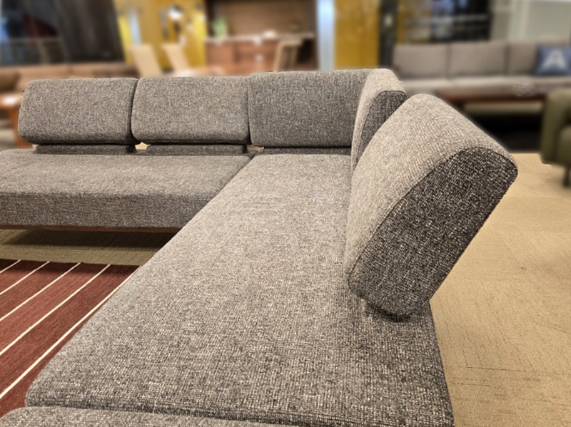 大塚家具ソファ3点セット　ファルコ　FALC 布 カウチソファ3点セット 「ファルコ」布5136＃5/アウトレット