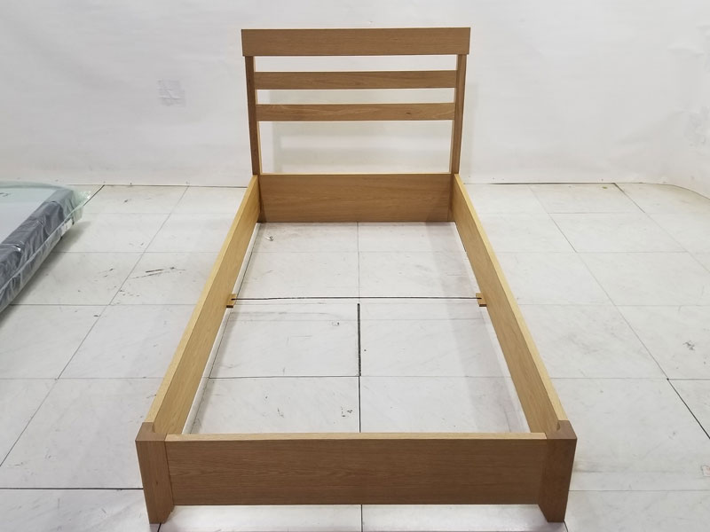 ベッドフレーム+ボトム｢スティルJ/ＳＰ－ＢＯＸＮ」シングルサイズ/WO色/シングルサイズ/数量限定お買い得品（新品）