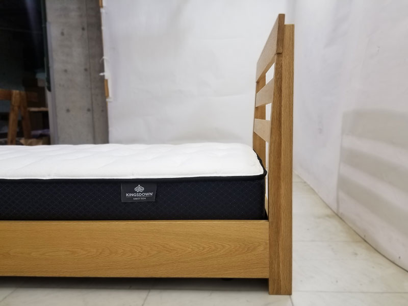 ベッドフレーム+ボトム｢スティルJ/ＳＰ－ＢＯＸＮ」シングルサイズ/WO色/シングルサイズ/数量限定お買い得品（新品）