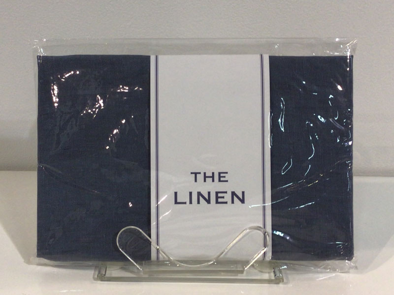 まくらカバー「ザ リネン」ブルーグレー/製造終了色/アウトレット＆ベッドルームギャラリー横浜在庫品