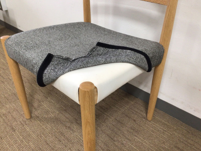 ダイニングチェア4脚セット 「セレスタ 」OG17A9 カバーリング／アウトレット＆ベッドルームギャラリー横浜展示品