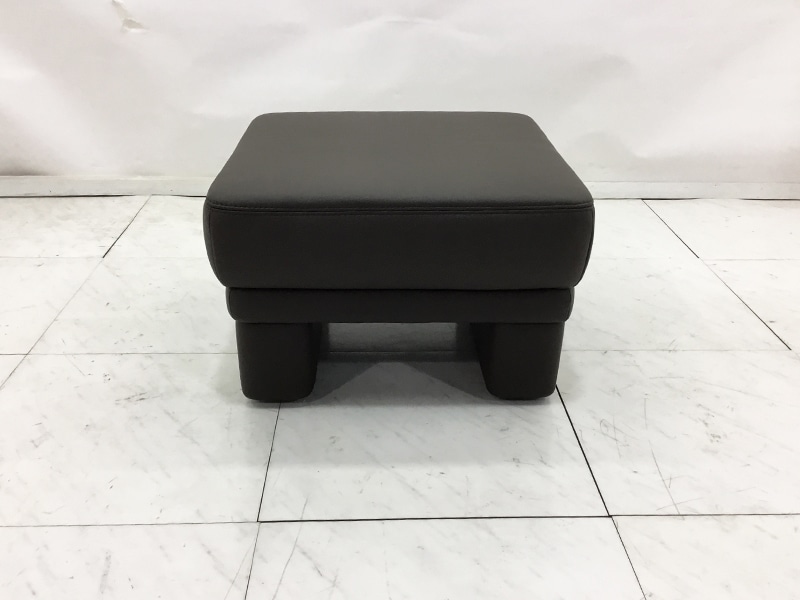 オットマン フーゴ 革DBR#35/ 県外倉庫保管 / 数量限定お買い得