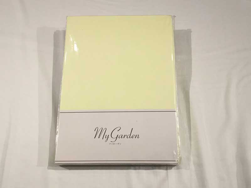 布団カバー　クイーンサイズ「マイガーデン」ペールイエロー/アウトレット＆ベッドルームギャラリー横浜在庫品