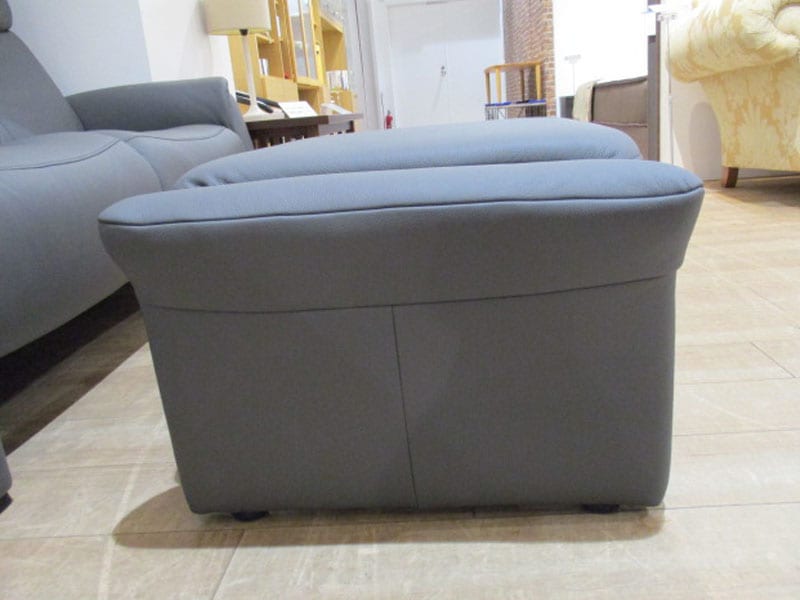 リビング2点セット（2.5ソファ+オットマン）「クムリー」幅164 革  