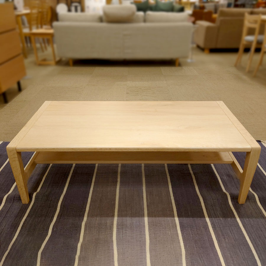 リビングテーブル 「T04680M」 オーク材SU色/アウトレット＆リワース大阪南港展示品