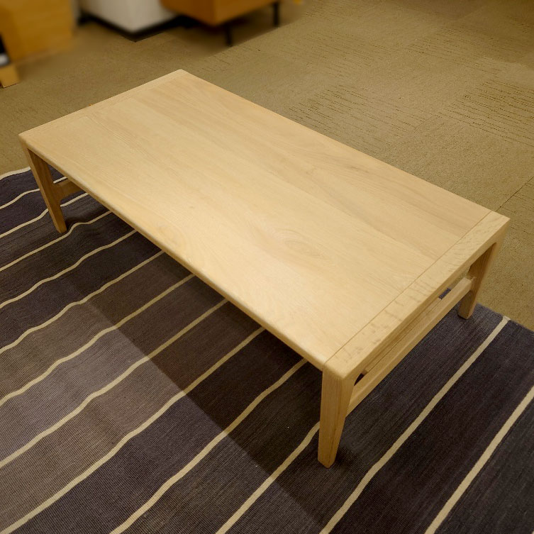 リビングテーブル 「T04680M」 オーク材SU色/アウトレット＆リワース大阪南港展示品