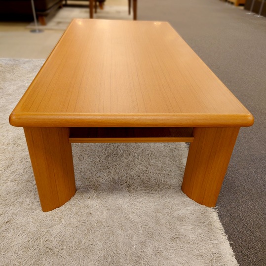 センターテーブル「セルバ」チーク材/アウトレット＆リワース大阪南港展示品