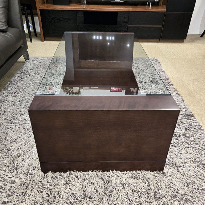 センターテーブル「トリム」樺材/アウトレット＆リワース大阪南港展示品