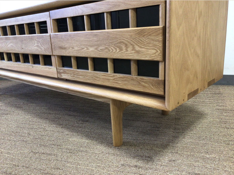 テレビボード「エスアイ」ロータイプ / 数量限定お買い得品（新品）