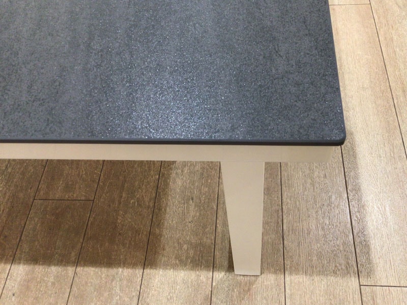 ダイニングテーブル「EQ-E150TWN」幅150cm セラミック 天板