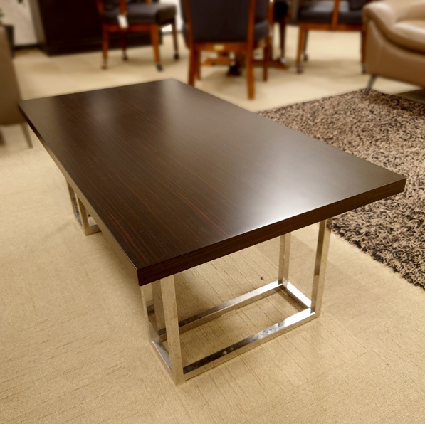 センターテーブル「コーダ」黒檀/アウトレット＆リワース大阪南港展示品