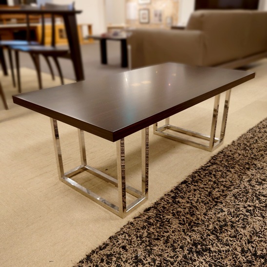 センターテーブル「コーダ」黒檀/アウトレット＆リワース大阪南港展示品