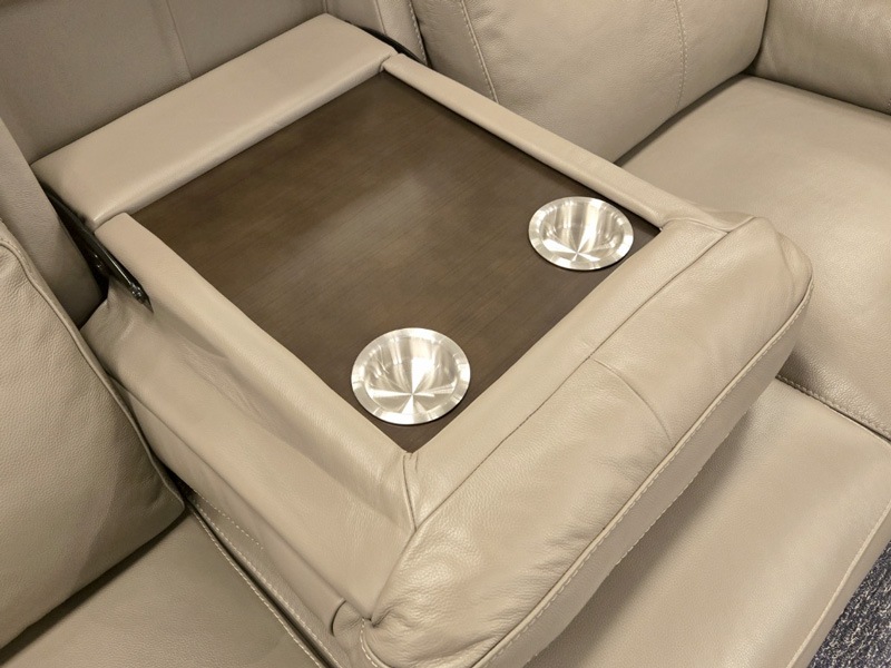 電動ソファ「L/S Motion 65」幅215cm 革#J/S-232E グラナイト色/アウトレット＆リワース大阪南港展示品