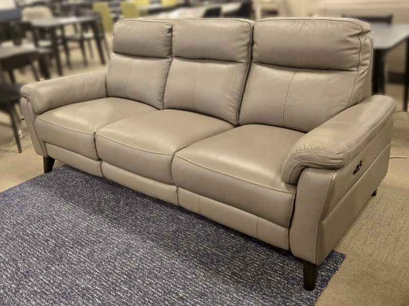 電動ソファ「L/S Motion 65」幅215cm 革#J/S-232E グラナイト色/アウトレット＆リワース大阪南港展示品