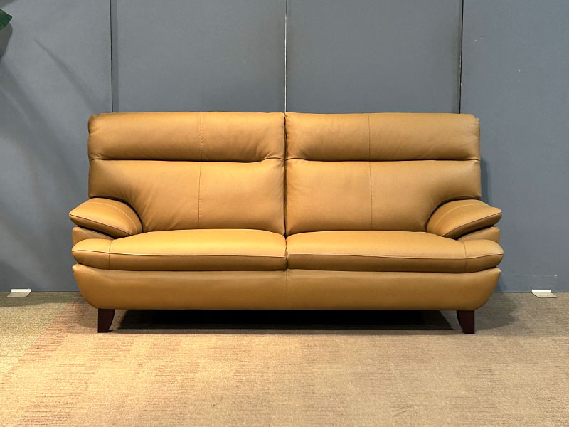 大塚家具　ソファー　3人掛け　本革　キャメル 大塚家具ソファー3人掛け本革キャメル
