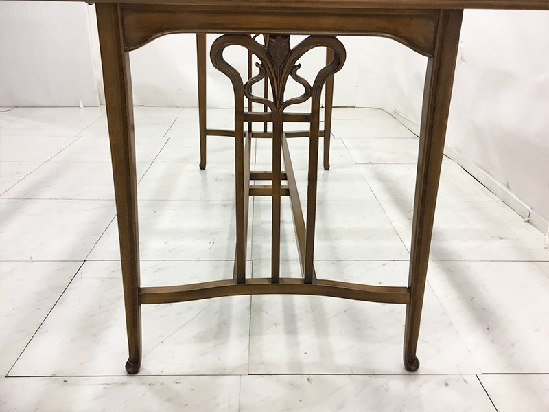 テーブル ART71 ガラストップ/県外倉庫保管品/数量限定特別ご提供品(新品)