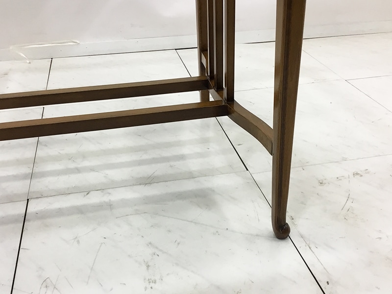 テーブル ART71 ガラストップ/県外倉庫保管品/数量限定特別ご提供品(新品)