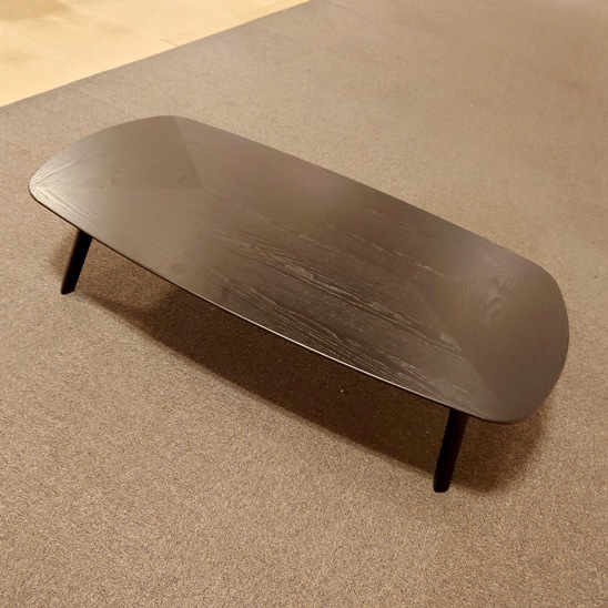 センターテーブル「フィオリーレ」ダークブラウン色/アウトレット＆リワース大阪南港展示品