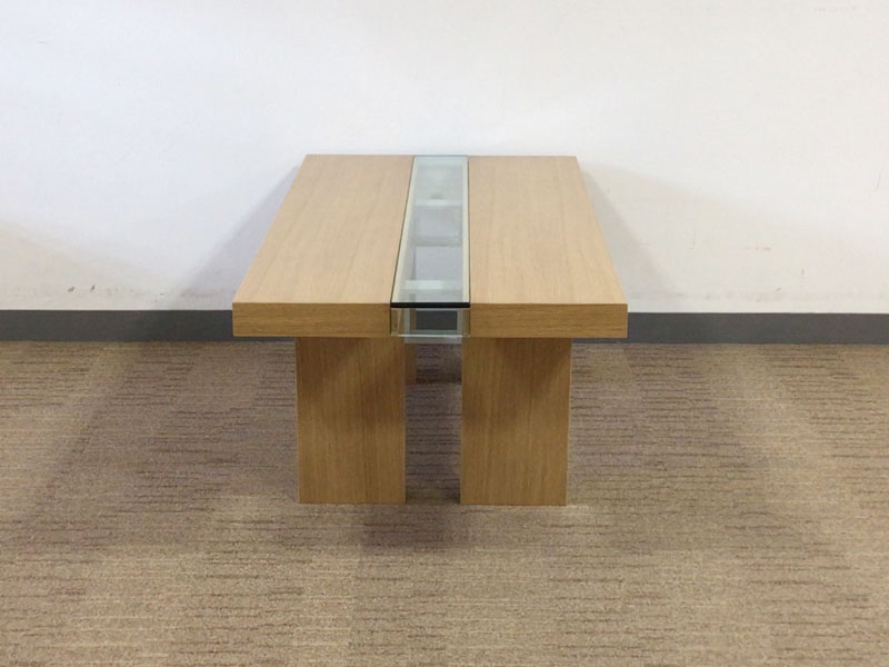 センターテーブル「リッツSP 2877/110」オーク材ホワイトオーク色 / アウトレット＆ベッドルームギャラリー横浜展示品