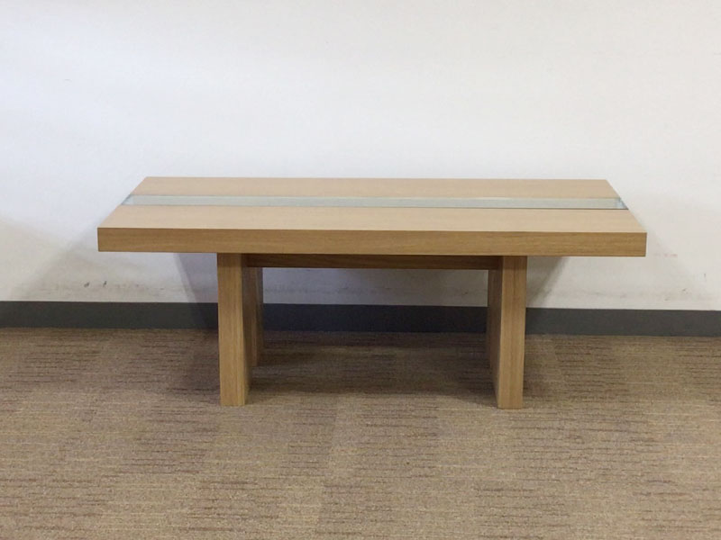 センターテーブル「リッツSP 2877/110」オーク材ホワイトオーク色 / アウトレット＆ベッドルームギャラリー横浜展示品