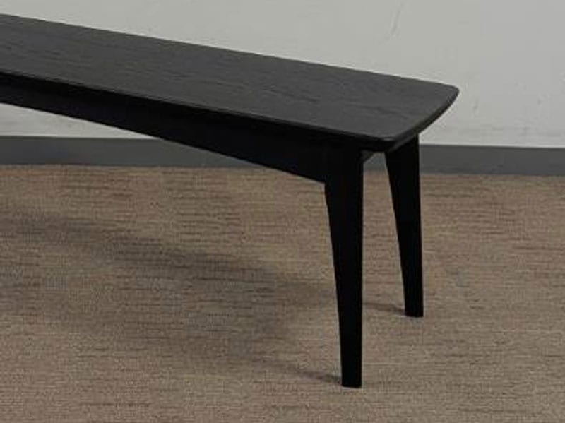 ベンチ「フィル2」HOB-078 150 板座 ダークブラウン色 / アウトレット＆ベッドルームギャラリー横浜展示品