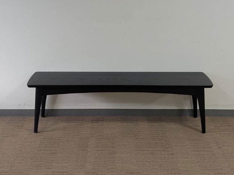 ベンチ「フィル2」HOB-078 150 板座 ダークブラウン色 / アウトレット＆ベッドルームギャラリー横浜展示品