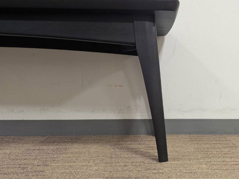 ベンチ「フィル2」HOB-078 150 板座 ダークブラウン色 / アウトレット＆ベッドルームギャラリー横浜展示品