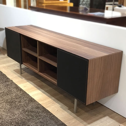 サイドボード オルロ 革DBR/WN /南船橋店展示品｜大塚家具アウトレット