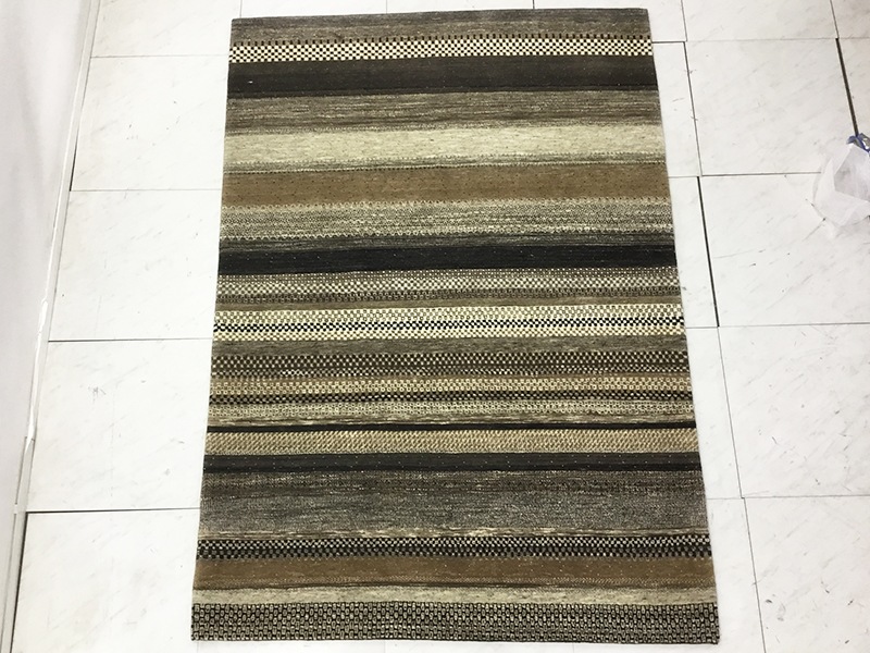ラグ「手織段通 ラジャスタン プット ナチュラル」/アウトレット＆ベッドルームギャラリー横浜展示品